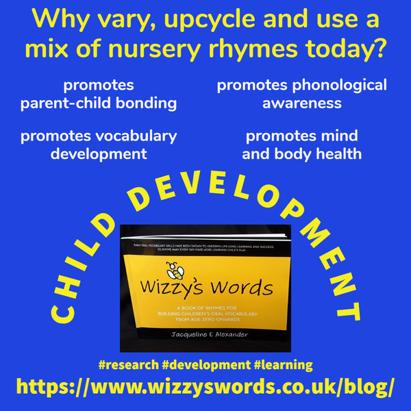 WHY VARY, UPCYCLE AND USE A MIX OF #NURSERY RHYMES WITH TODAY'S #CHILDREN?