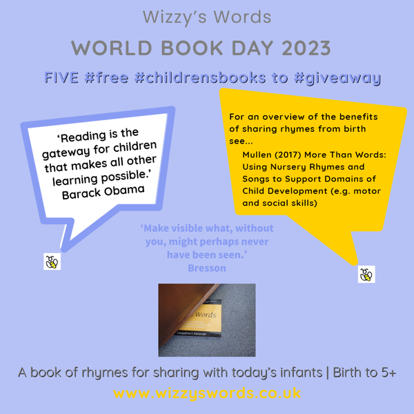 WIZZY’S WORDS #GIVEAWAY | Celebrating #WorldBookDay2023