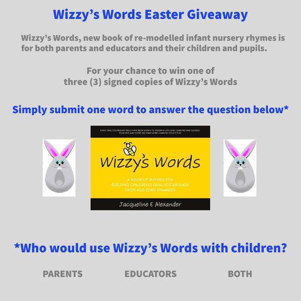 WIZZY’S WORDS EASTER #GIVEAWAY 2022