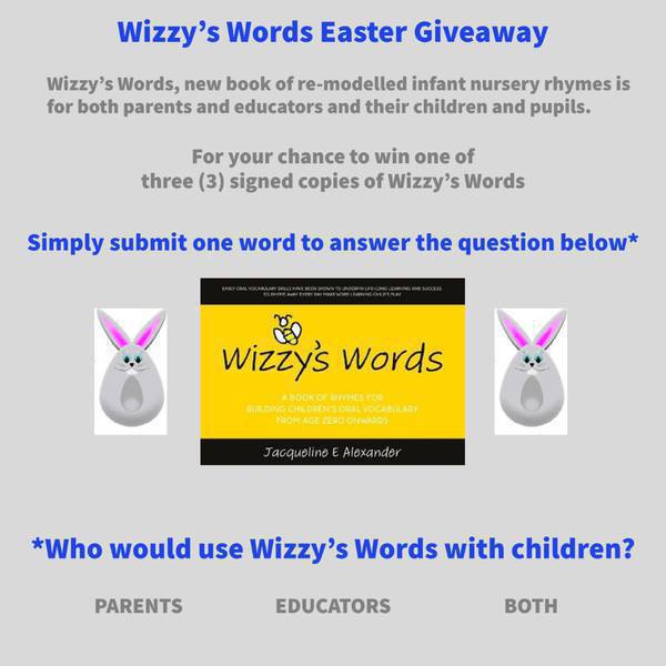 WIZZY’S WORDS EASTER #GIVEAWAY 2022